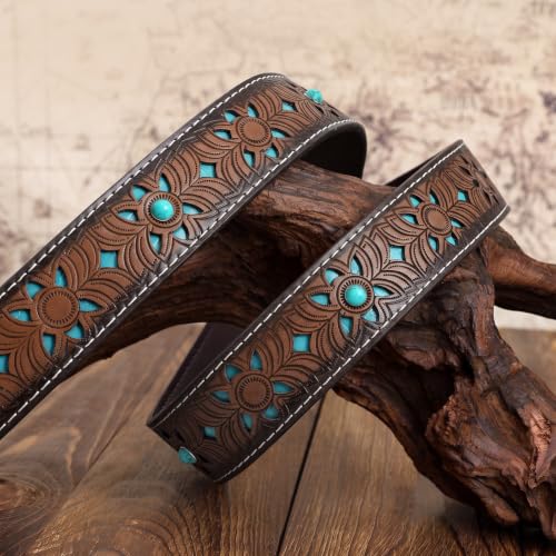 Image of BELTROAD Western Belts for Men Women 1.5 inch Vintage Country Belt for Jeans