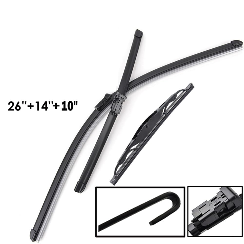 CLOXKS Auto per Chevrolet per Trax 2012 2013 2014 2015 2016 2017 Auto Anteriore Posteriore Tergicristallo Parabrezza Parabrezza Finestra Spazzole Tergicristallo