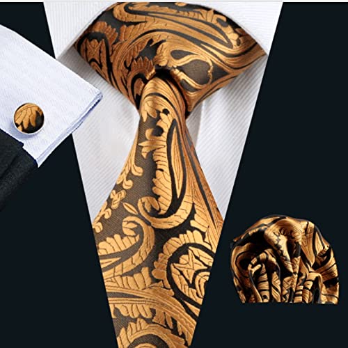 Set de corbata y tirantes de seda para hombre miniatura 2