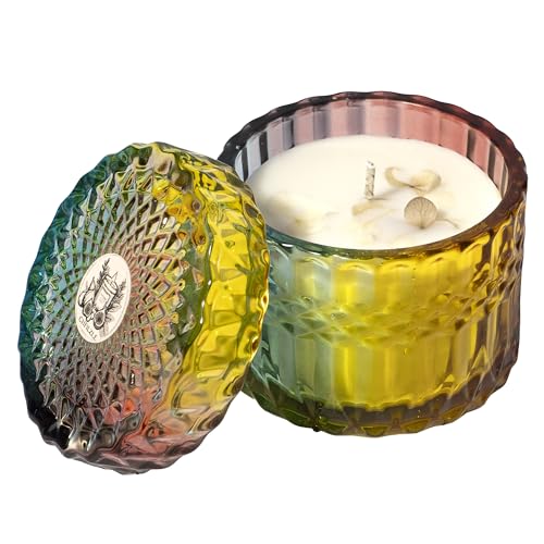 CHFILZLE Scented Candles Gift Set | Natural Aromatherapy with Fig, Bergamot & Cedar Luxury Soy Candle for Home, Kitchen Decor | Relaxing Gifts for Women, Birthdays & Holidays | 7oz