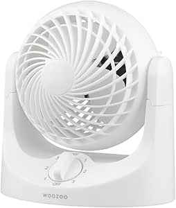 卓上扇マカロンミニ固定式 TAF-MKM10N-W ホワイト