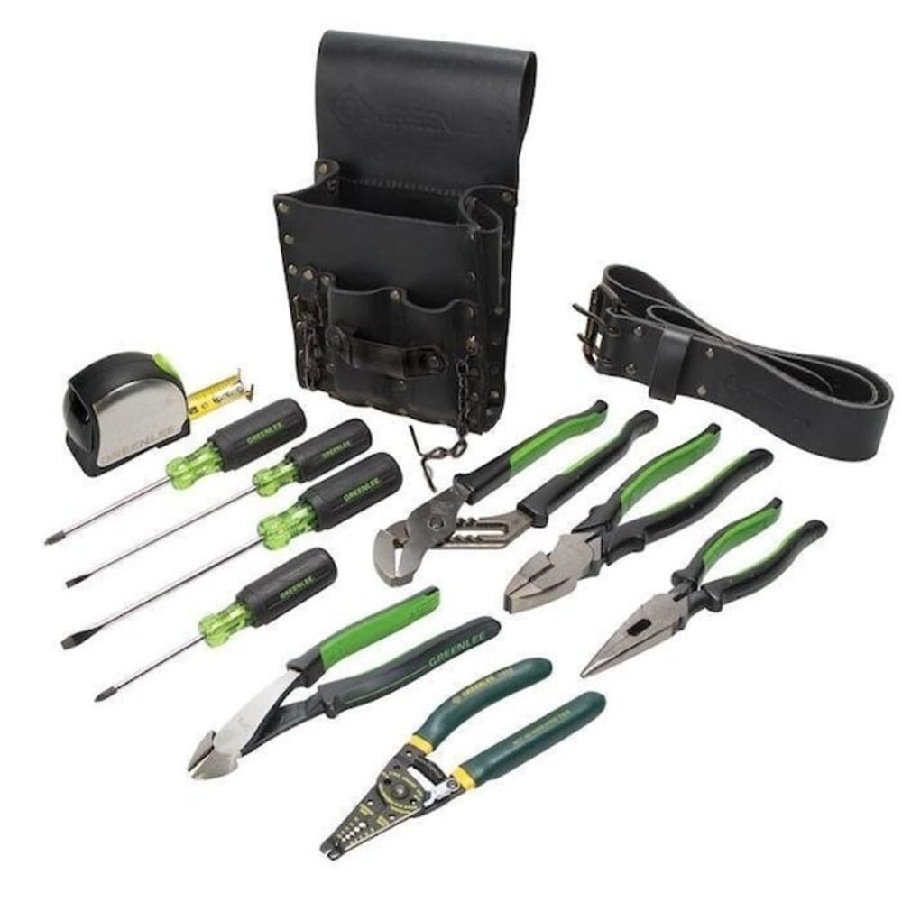 Greenlee 0159-13 Electrician's Tool Kit, Standard - Hand Tool Sets