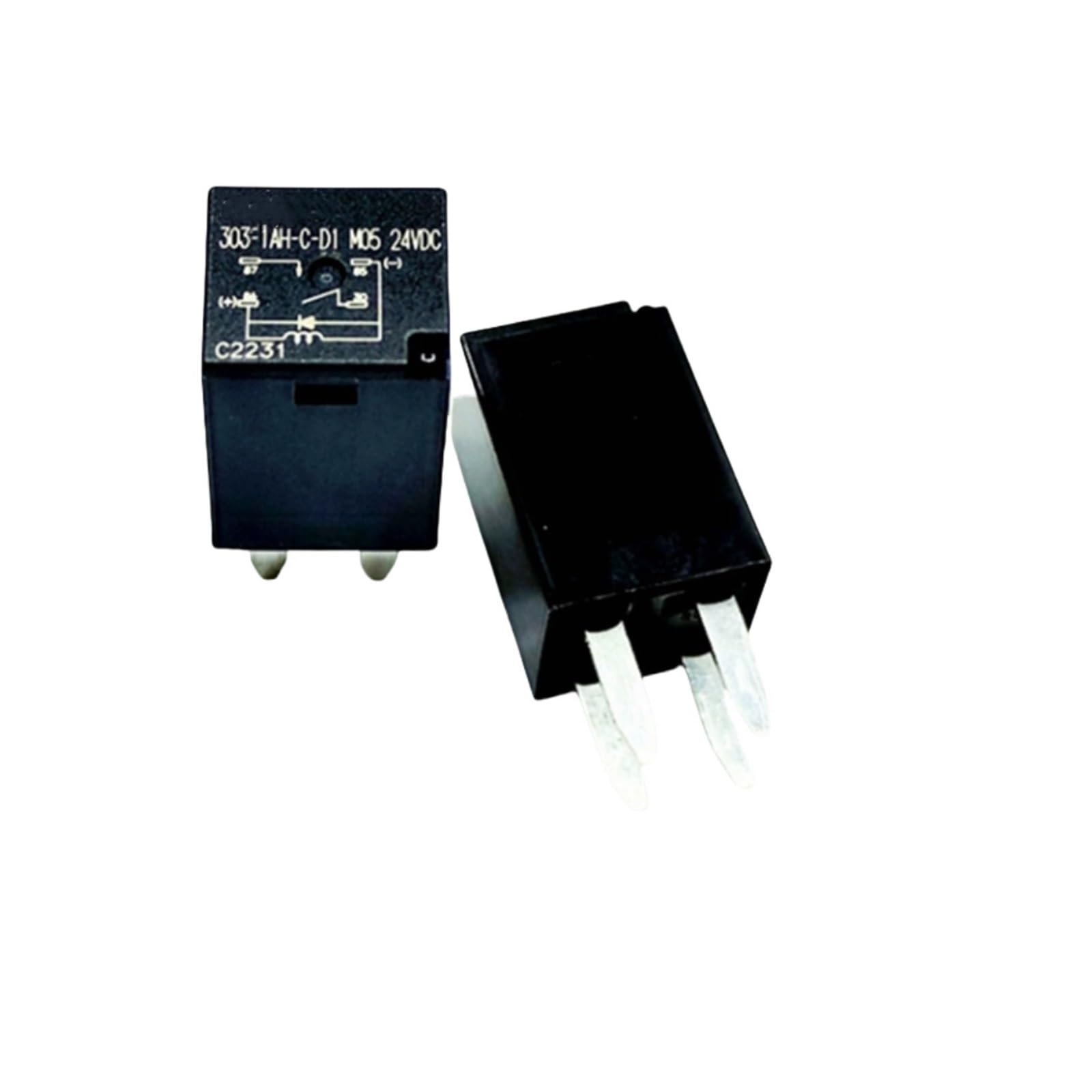 PKNVKZIDK 2PCS 303-1AH-C-D1 24VDC 4PIN RELAY