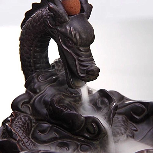 Retro Portaincenso - fatto a mano in porcellana