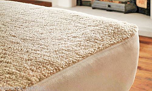 Coprimaterasso in pile per letto singolo