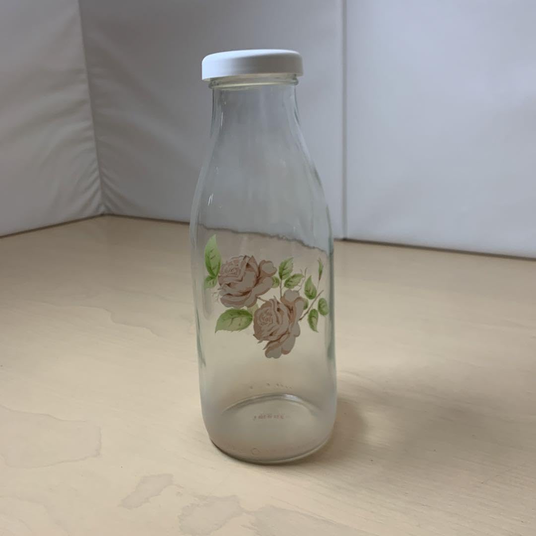 Amazon.co.jp: イマン ダイアナローズ ミルクポット ガラス瓶 : ホーム 