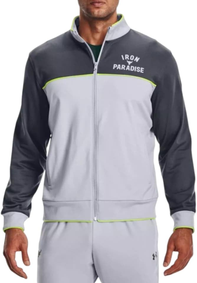 Under Armour Men's Project Rock Knit Track Iron...