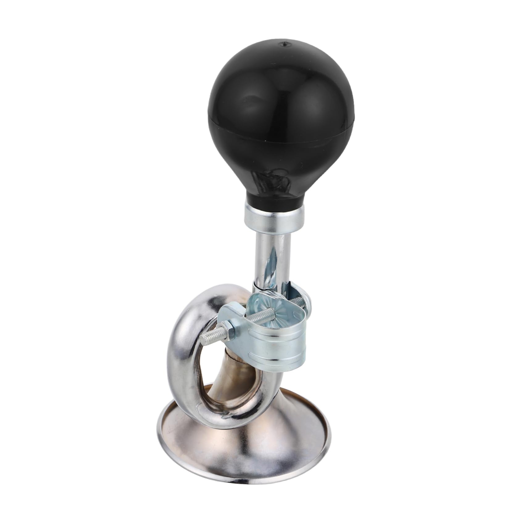 NAMOARLY Bicycle Horn for Kids Retro Curved Loud Horn Easy Installation Trumpet Shape Bell for Safety Cycling
