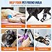 SlowTon Dog Lift Harness - Adjustable Dog Sling for Medium Large Dogs, Hind Leg Support to Help Rehabilitate, Soft Padded Dog Support Harness for Elderly, Injured, Arthritic, Disabled Dogs, L