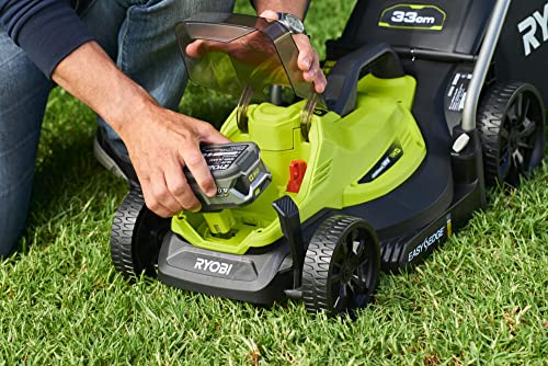 Ryobi grasmaaier 18 V OnePlus Lithium Plus snijden 33 cm-1 accu 4,0 Ah-1 oplader RLM18X33B40 - Afbeelding 6