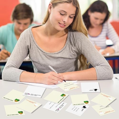 Blocs de notes adhésives amusantes oie avec couteau Dumpster Fire - 7