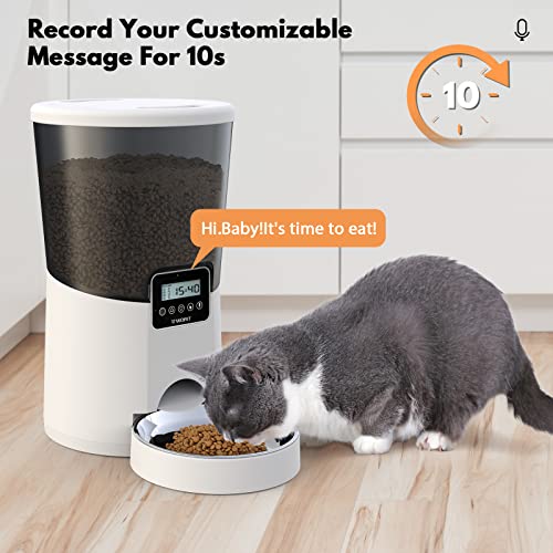 WOPET Automatic Dog Feeder,236oz/7L Dog Feeder Pet Food Dispenser with Programmable Timer