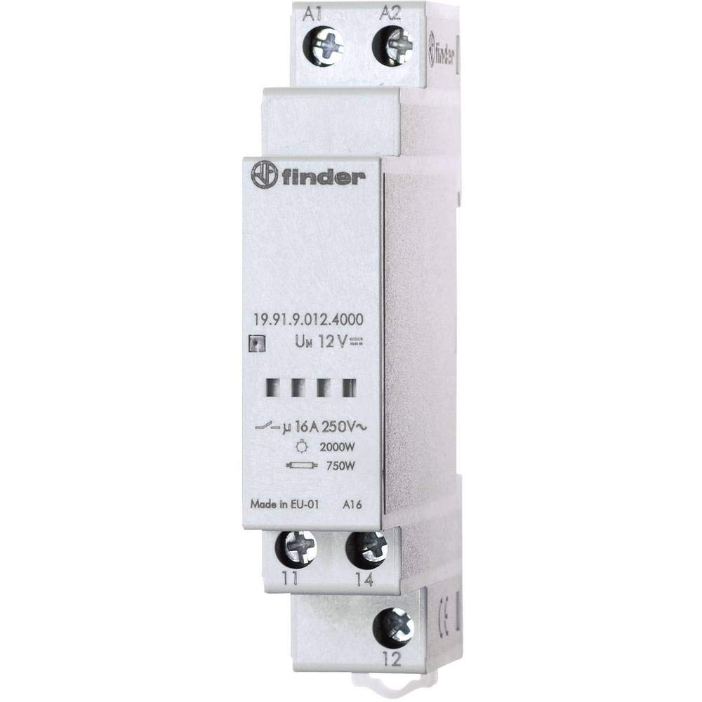 Finder Serie 19 – Interfaccia modulare 12 V AC/corrente continua