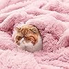 Bedsure GentleSoft Fluffy Pink Throw Blanket, Pink Decor Cozy Gifts for Teenage Girls, Soft Fuzzy Plush Thick Warm Furry Sherpa Fleece Faux Fur Throw Blanket for Couch, Cute Stuff for Women, 50x60 #4
