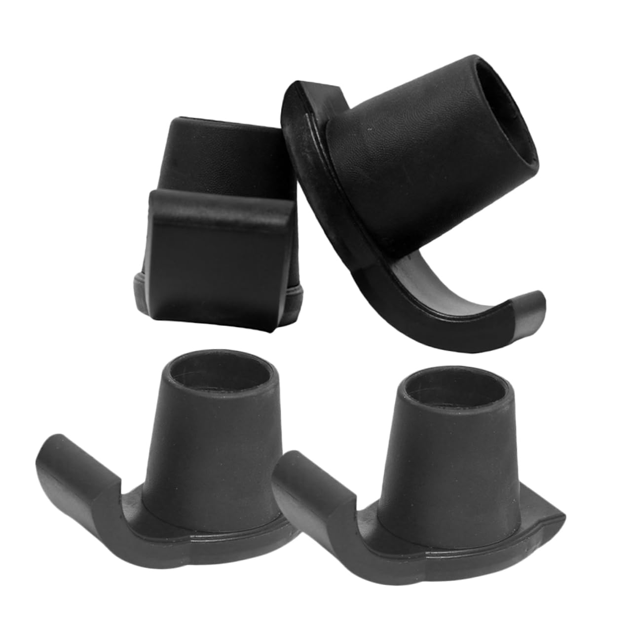 BESPORTBLE Tapis de Pied de traîneau antidérapant Patins de Marche pour Personnes âgées curseurs de Marche Planeurs Patins antidérapants Planeurs Pratiques Marcheur Plastique