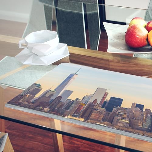 Sets de table New York en liège grand format chic pour habiller votre table - 6