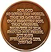 John 3:16 Coin, Bulk Pack of 10, for God so Loved The World Bible Verse Challenge Coin, Memory Verse Pass Along Handout for Bible Study and Sunday School, Cross Coin Pocket Token, Religious Gift