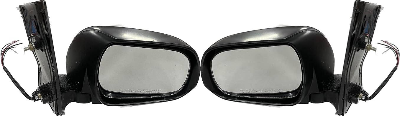 K D 5 WIRE NON-AUTOFOLD Door/Side Mirror For Innova (Right & Left Side) Motor with Indicator (PAIR)