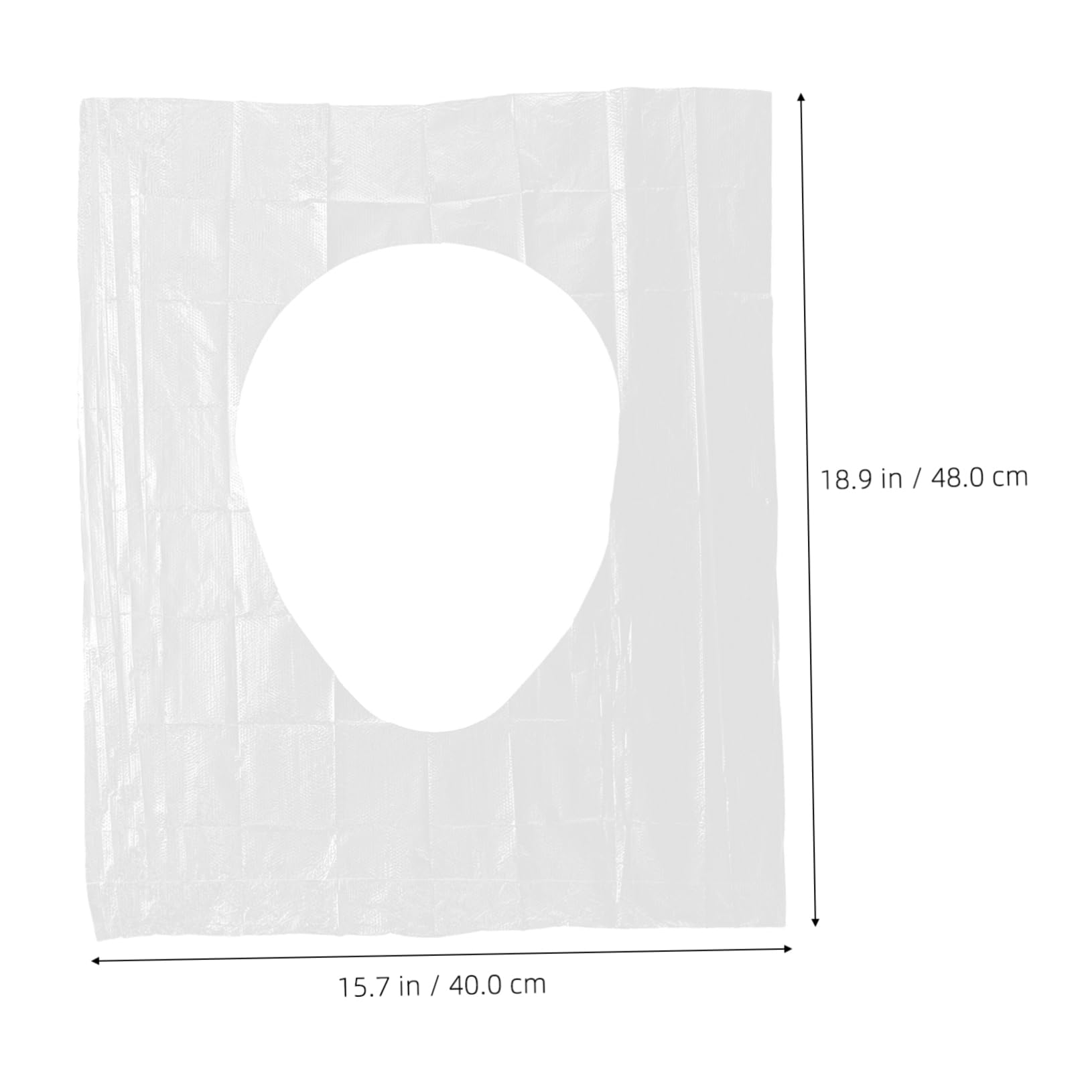 WOFASHPURET 50 Pack Disposable Toilet Seat Covers Flushable Seat Liners for Travel Toilet Bowl Protectors for Women Men