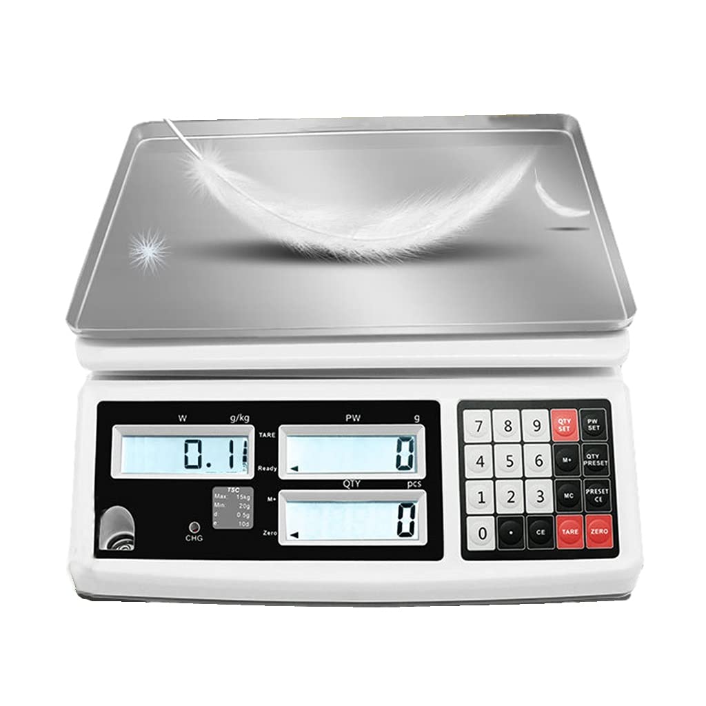 SaryEdge Scientific Laboratory Industrial Counting Scale Weighing And Counting Scale For Parts And Coins Digital Balance 0.1 Gram Scale,6kg/0.1g,6kg/0.1g