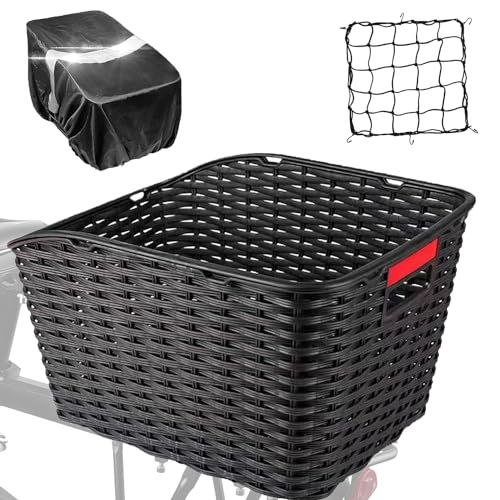 Fahrrad-Gepäcknetz – 19,65 X 19,65 Zoll, Latex, Mit 8 Verstellbaren Haken, Für Gepäckträger & Tank