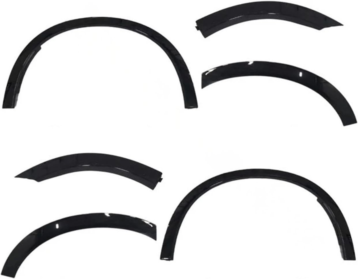 Front Rear Wheel Arch Trim Fender Compatible with BYD Song L Wheel Fender Wheel Arch Tire Trim Strip(Front Left)