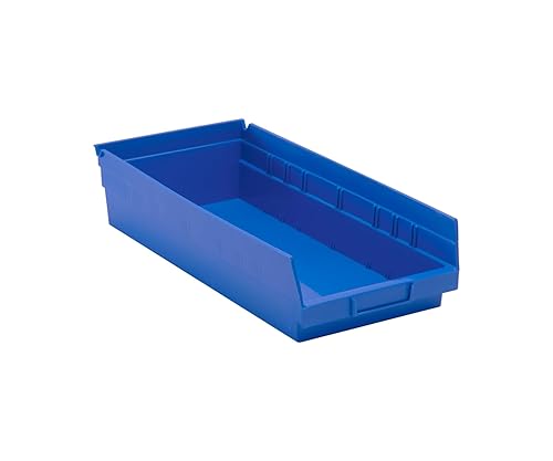 Quantum Storage Systems, QSB108BL, Contenedor Shlf, 17-78 In. L, 8-38 In. W, 4 In H