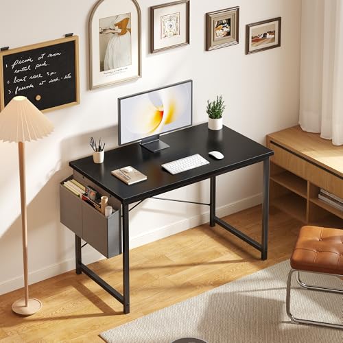 Image of OLIXIS Computer Desk, 44 Inch Gaming Desks for Home Office Small Spaces