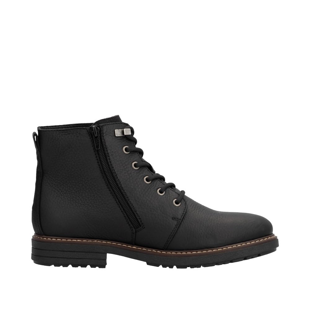 Rieker Herren Schnürstiefel 33121-00 schwarz Gr. 42 – Ansicht 6