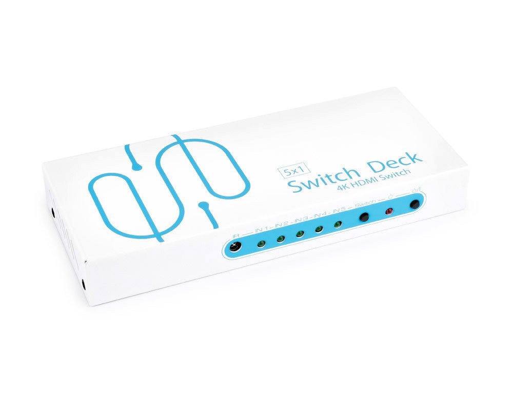 Switchdeck 4k Hdmi Switch By Sewell 5x1 Distribution