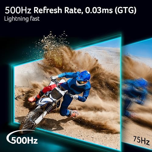 Image of Acer Predator Gaming Monitor | 26.5 inch WQHD 2560 x 1440 OLED | AMD FreeSync Premium Pro | 500Hz | 0.03ms | VESA DisplayHDR True Black 500 | USB Type-C, 2 x DP 1.4 & 2 x HDMI 2.1 | X27U F5bmiippruzx