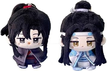Wei Wu Xian Soft Figure LAN Wang Ji Plush Pillow MDZS Figure Throw Grandmaster Demonic Cultivation Plush Pillow 12CM