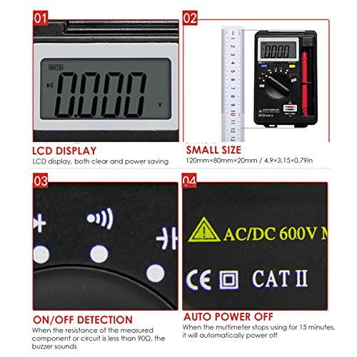 Multímetro digital barato 24 Imagen adicional