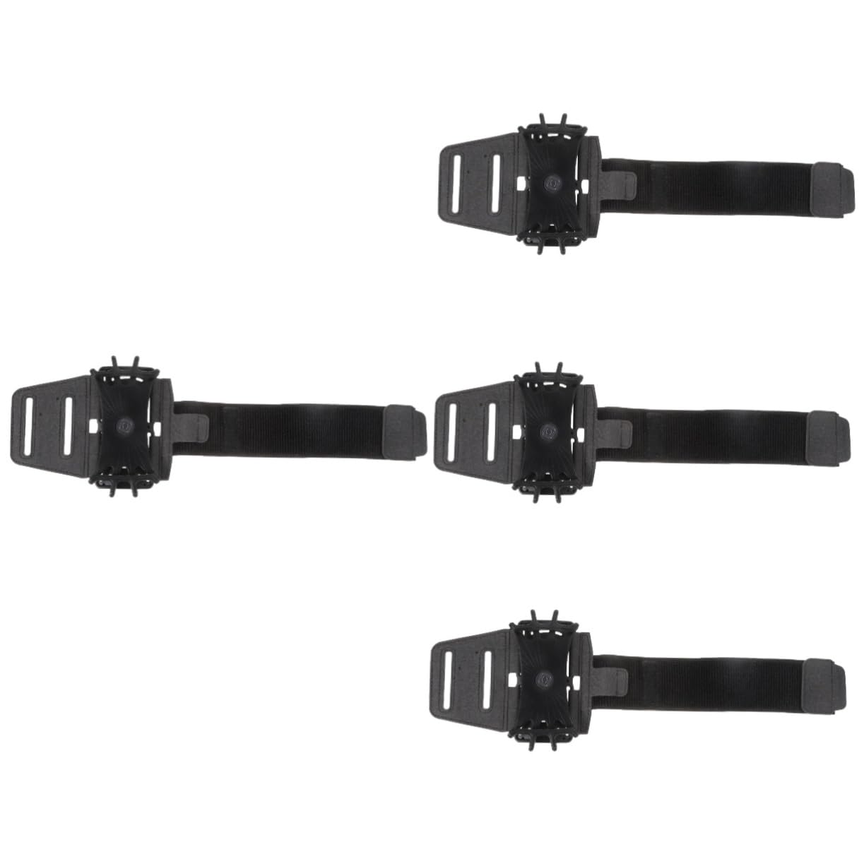 DOITOOL 4 Pezzi Supporto Per Telefono Da Corsa Supporto Per Telefono Da Braccio Fascia Da Braccio Girevole Per Ciclismo Comoda Borsa Da Polso Semplice E Generosa