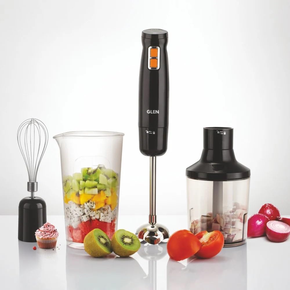 Buy Glen Electric Turbo Hand Blender Chopper Whisker 350W (SA4063HBCW
