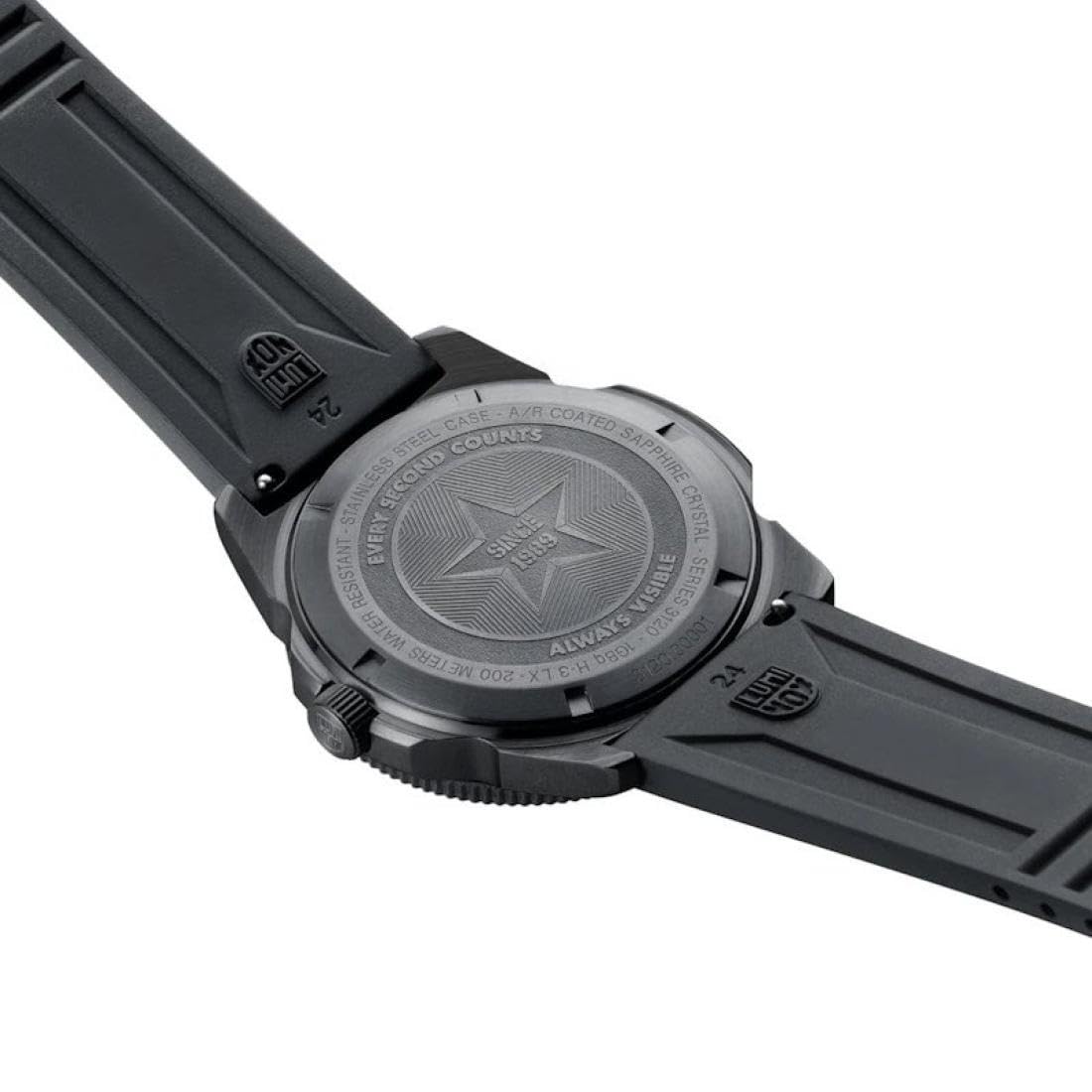 Luminox Reloj de Buceo para Hombre Cuarzo Pacific Diver Negro/Azul XS.3123.B