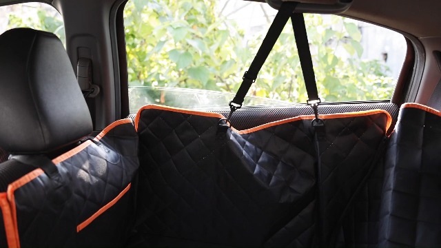 Heavy Duty Manificent Back Seat Extender For Dogs, Hard Bottom Dog