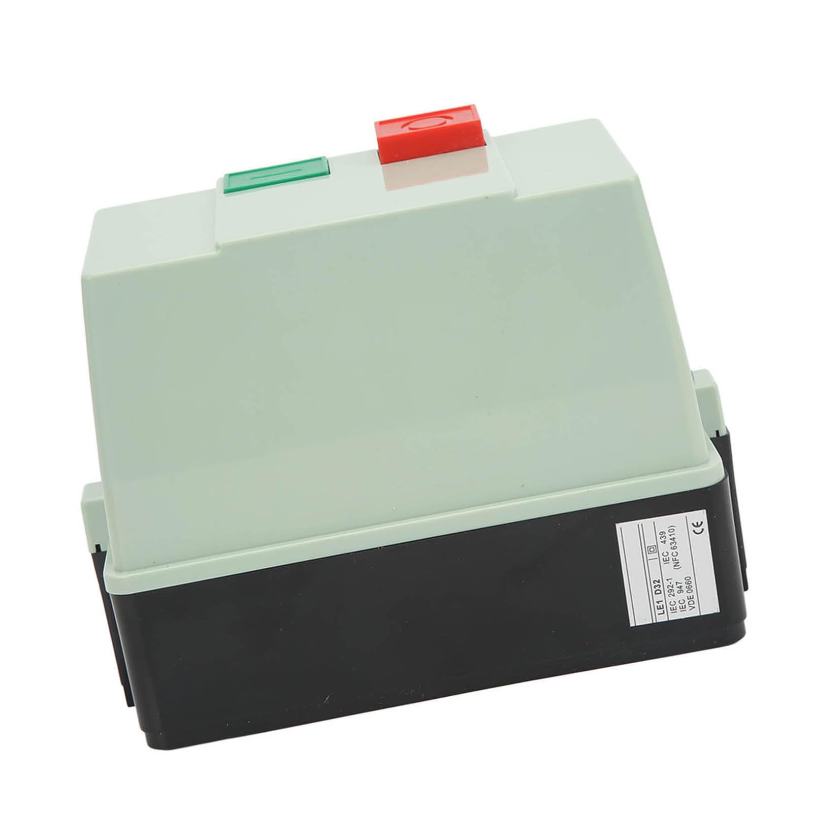 Omabeta Interruptor de Control de Arranque de Motor Magnético con Protección Inteligente para Motor Monofásico 220 230 V para Compresores de Aire y Aplicaciones de Agua ABS