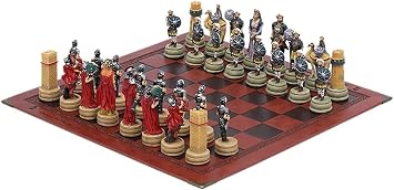 Chess Playing Cards History Theme Chess Figures Chess Set Painted Chess Pieces Embossed Board Board Game Collection Chess Board