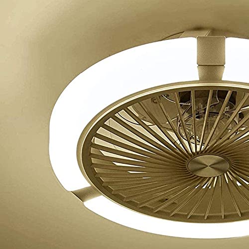 Plafonnier à ventilateur invisible 48W dimmable avec télécommande 45cm - 3