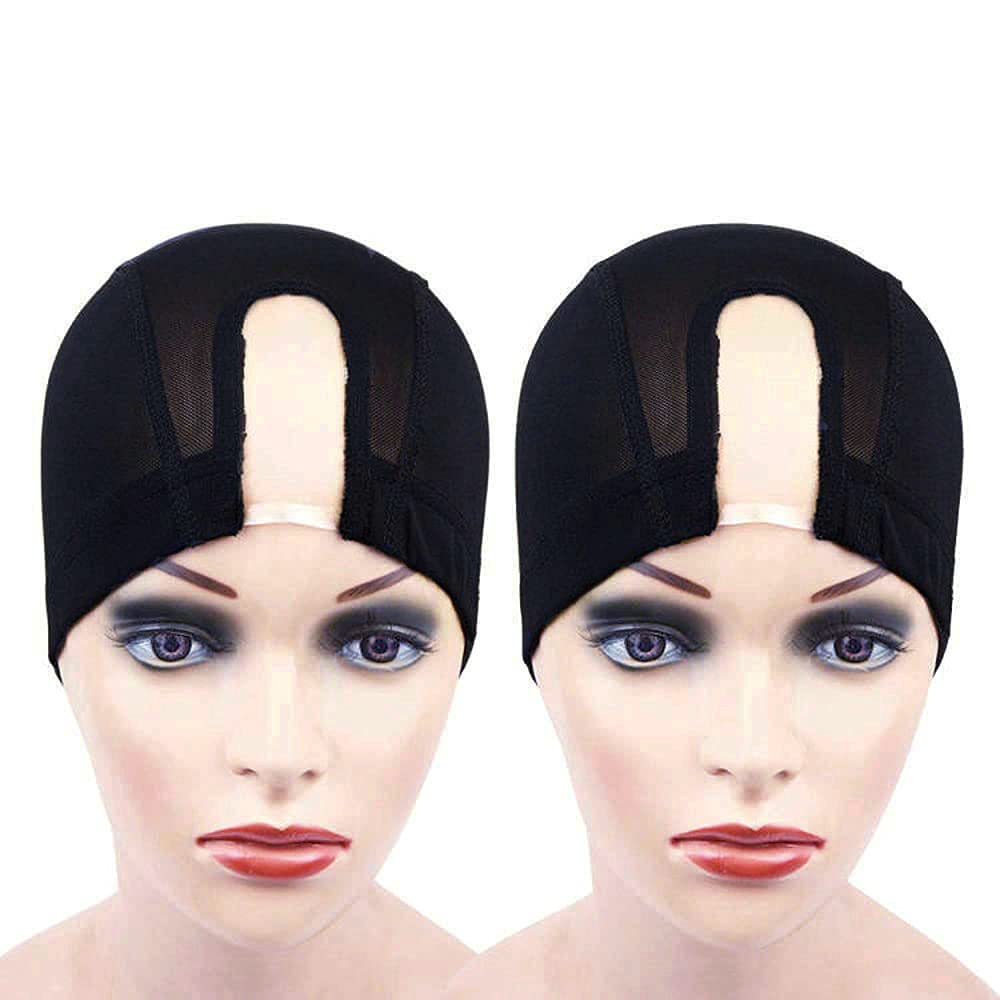 Mesh Weaving Wig Cap with Elastic Band 