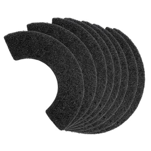 8Pcs Carbon Filters Compatible with LR 4 Replacement Activated Charcoal Filters for Litter Box Carbon Premium Filter Thickened and Durable Eliminate Odor and Controls Moisture on Pets Body