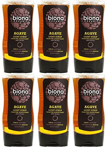 (6 Pack) - Biona - Org Agave Light Syrup | 250g | 6 Pack Bundle
