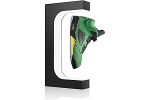 Magnetic Floating Sneaker Display Stand with LED Light