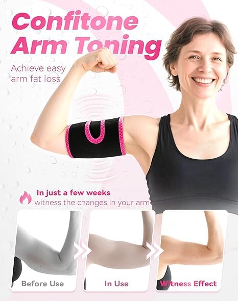 2 pcs Confitone Arm Toning, New Confitone Arm Trimmers & Sleeves, Sculpt Stubborn Fat Naturally While Staying Comfortablef2