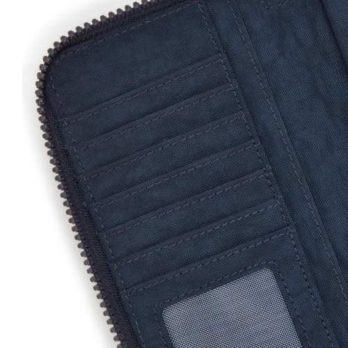 Image of Kipling Money World Wallet Blue Bleu 2