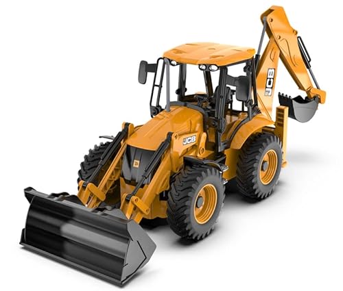 MODELTRONIC Excavadora RC Double Eagle JCB E589-003 con Pala y cargadora 1:20 con emisora 2.4Ghz Cover