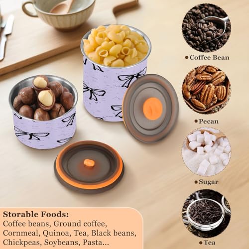 Bote de café hermético ATTX acero inoxidable 900 ml miniatura 5