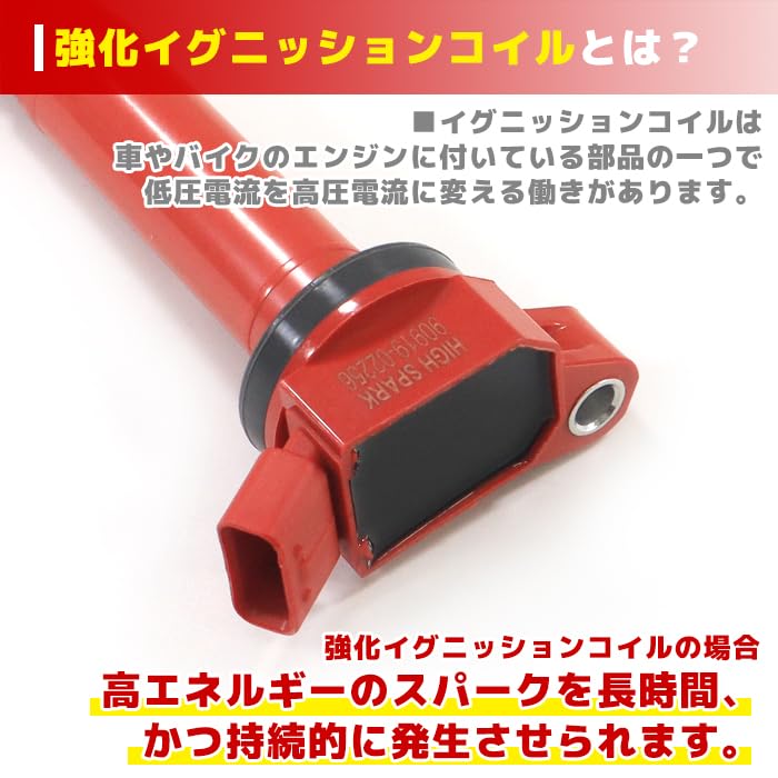 18クラウン　新品イグニッションコイル6本 トヨタ 新品 強化 イグニッションコイル 6本 18 クラウン