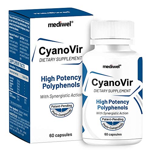 Cyanovir - Quercetin, Luteolin, Apigenin, EGCG - Zinc and Niacin - High Potency Zinc Ionophore - Synergistic Support for Immune & Respiratory Health - All Natural Non-GMO - Made in USA